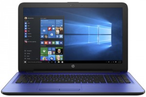 Ноутбук HP 15-ay513ur (Pentium N3710 1.6GHz/15.6/4Gb/500Gb/HD Graphics 405/W10 Home 64/Blue) Y6F67EA