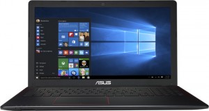 Ноутбук Asus K550VX-DM360T (Core i7 6700HQ/15.6/8Gb/1Tb/DVD/GeForce GTX 950M/W10 Home/Black) 90NB0BBJ-M04870