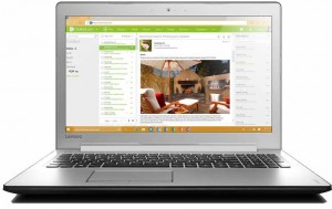 Ноутбук Lenovo IdeaPad 510-15ISK (Core i3 6100U 2.3GHz/15.6/4Gb/1Tb/940MX/W10 Home 64/Black) 80SR00MGRK