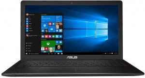 Ноутбук Asus K550VX (Core i5 6300HQ 2.3Ghz/15.6/8Gb/1Tb/DVD/GTX 950M/W10 Home 64/Black) 90NB0BBJ-M04970