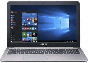 Ноутбук Asus K501UQ-DM036T (Core i5 6200U 2.5Ghz/15.6/8Gb/1Tb/940M/W10 Home 64/Silver) 90NB0BP2-M00470