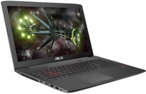 Ноутбук Asus GL752VL (Core i7 6700HQ 2.6Ghz/17.3/8Gb/1Tb/DVD/NV GTX965M//W10 Home/Black) 90NB0BX2-M00310