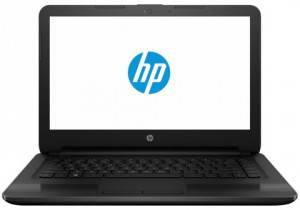 Ноутбук HP 14-am006ur (Celeron N3060 1.6Ghz/14/2Gb/SSD32Gb/HD Graphics/W10 Home 64/Black) W7S20EA