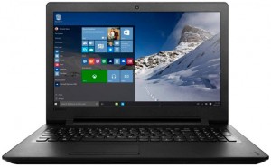 Ноутбук Lenovo IdeaPad 110-15ACL (A6 7310 2.0GHz/15.6/4Gb/1Tb/Radeon R4/W10 Home 64/Black) 80TJ0041RK