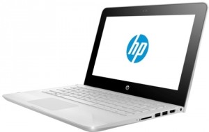 Ноутбук-трансформер HP 11-ab014ur x360 (Celeron N3060 1.6Ghz/11.6/4Gb/500Gb/HD Graphics 400/W10 Home 64/White) 1JL51EA