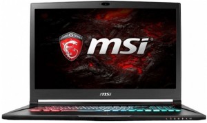 Ноутбук MSI Stealth Pro-015RU GS73 7RE (i7 7700HQ 2.8GHz/17.3/8Gb/2Tb/DVD/GTX1050Ti/W10H64) 9S7-17B412-015