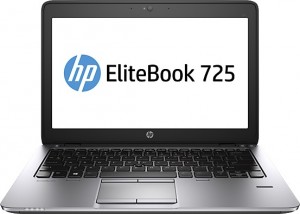 Ноутбук HP EliteBook 725 G3 (A12 8800B 2.1Ghz/12.5/8Gb/SSD256Gb/Radeon R7/W7P + W10P/Silver black) V1A60EA