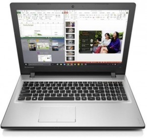 Ноутбук Lenovo 300-15 IBR (Pent N3700 1.6GHz/15.6/4Gb/500Gb/GFGT920M/W10/Silver) 80M300MWRK