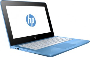 Ноутбук-трансформер HP 11-ab008ur x360 (Celeron N3060 1.6Ghz/11.6/4Gb/500Gb/HD Graphics 400/W10 Home 64/Blue) 1JL45EA