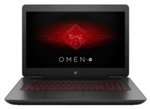 Ноутбук HP Omen 17-w102ur (i7 6700HQ 2.6Ghz/17.3/16Gb/1Tb+SSD256Gb/GeForce GTX1070/W10/Gray) Y5V57EA