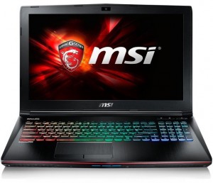 Ноутбук MSI GE62 7RE Apache Pro (Core i7 7700HQ 2.8Ghz/15.6/8Gb/1Tb+SSD128Gb/DVD/GTX1060/W10H64) 9S7-16JB12-496