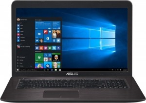 Ноутбук Asus X756UQ-TY232T (Core i5 6200U 2.3Ghz/17.3/4Gb/1Tb/DVD/940MX/W10H64) 90NB0C31-M02550