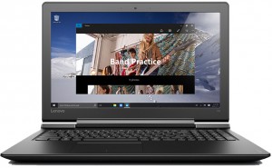 Ноутбук Lenovo Ideapad 700-15 (Core I5 6300HQ 2.3GHz/15.6/8Gb/1Tb+SSD128Gb/GTX950M/W10H/Black) 80RU00J3RK