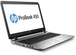Ноутбук HP ProBook 450 G3 (Core i5-6200U 2.3Ghz/4Gb/500Gb/DVD/HD Graphics 520/W7Pro/Grey) W4P32EA