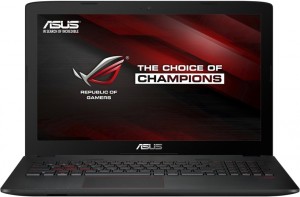 Ноутбук Asus Rog GL552VX (Core i5 6300HQ 2.3Ghz/15.6/8Gb/1Tb/DVD/GTX950M/W10 Home) 90NB0AW3-M02970
