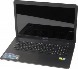 Ноутбук Asus X751LX-T4161T (Core i5 5200U 2.2GHz/4Gb/1Tb/17.3/DVD/GT950M/W10H64/Black) 90NB08E1-M02580