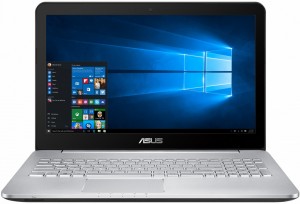 Ноутбук Asus VivoBook Pro N552VX-FW168T (Core i7 6700U  2.6Ghz/15.6/8Gb/1Tb/DVD/GTX 950M/W10 64) 90NB09P1-M04220