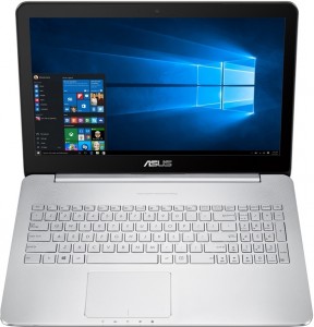 Ноутбук Asus N552VX-FY280T (Core i7-6700HQ 2.6Ghz/17.3/8Gb/2T/DVD/GTX960M /W10/Gray Aluminum) 90NB09P1-M03170