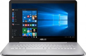 Ноутбук Asus VivoBook Pro (Core i7 6700HQ 2.6Ghz/17.3/24Gb/2Tb/DVD/GeForce GTX950M/W10) N752VX-GC278T