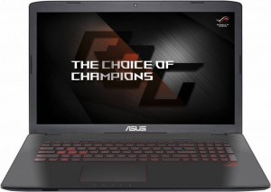 Ноутбук Asus Rog GL752VW (Core i7 6700HQ 2.6Ghz/17.3/8Gb/2Tb/DVD/GTX 960M/W10H64) 90NB0A42-M05850