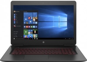 Ноутбук HP Omen 17-w006ur (Core i5 6300HQ 2.3Ghz/17.3/12Gb/1Tb/DVD/GTX 960M/W10 Home 64/Grey) X3L30EA