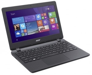 Ноутбук Acer Aspire ES1-131-C9H8 (Cel N3050 1.6Ghz/11.6/2Gb/500Gb/HD Graphics/W10 Home 64/Black) NX.MYKER.009