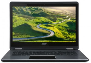 Ноутбук-трансформер Acer Aspire R5-471T-76DT (Core i7 6500U 2.5Ghz/14/8Gb/SSD512Gb/HD Graphics 520/W10/Black) NX.G7WER.003