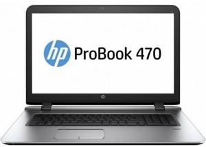 Ноутбук HP ProBook 470 G3 (Core i5-6200U 2.3Ghz/17.3/8Gb/SSD256Gb/DVD-RW/R7 M340/W7 Pro/Grey) W4P89EA