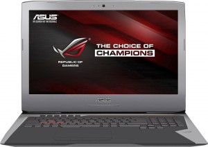 Ноутбук Asus G752VT-GC084T (Core i7 6700HQ 2.6Ghz/17.3/8Gb/2Tb/DVD/GTX 970M/W10 64/Silver)