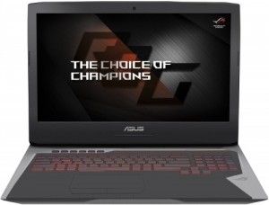 Ноутбук Asus G752Vs (i7 6820HK 2.7Ghz/17.3/64Gb/1Tb+SSD512Gb/BluRay/GTX 1070/W10/Grey) 90NB0D71-M00930