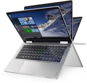 Ноутбук-трансформер Lenovo Yoga 710-14 (Core i5 7200U 2.5GHz/14/8Gb/SSD256Gb/GF 940MX/Win 10 Home/Silver) 80V4000BRK