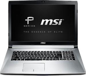 Ноутбук MSI PE70 6QE-832RU (Core i7 6700HQ 2.6Ghz/17.3/16Gb/1Tb+SSD128Gb/DVD/GTX 960M/W10/Silver) 9S7-179542-832