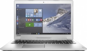 Ноутбук Lenovo IdeaPad 510-15IKB (Core i5 7200U 2.5Ghz/15.6/4Gb/SSD 256Gb/GeForce 940MX/W10 Home/White) 80SV00QERK