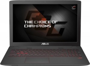 Ноутбук Asus GL752VW (Core i7 6700HQ 2.6Ghz/17.3/8Gb/1Tb+SSD128Gb/DVD/GTX 960M/DOS/Gray) 90NB0A42-M03100