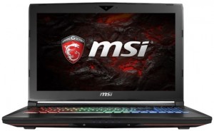 Ноутбук MSI GT62VR 6RE-099RU Dominator Pro (i7 6700HQ 2.6GHz/15.6/16Gb/1Tb+SSD256Gb/GTX 1070/W10) 9S7-16L221-099