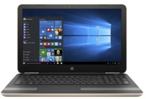 Ноутбук HP Pavilion 15-aw010ur (A6 9210 2.4Ghz/15.6/4Gb/500Gb/DVD/R4/W10 Home 64/Gold) X3N55EA