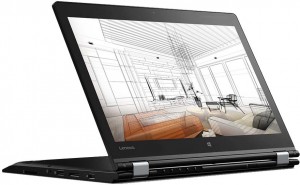Ноутбук Lenovo ThinkPad P40 Yoga (Core i7 6500U 2.5GHz/14/8Gb/SSD256Gb/Quadro M500M/W7P64+W10P) 20GQ001GRT