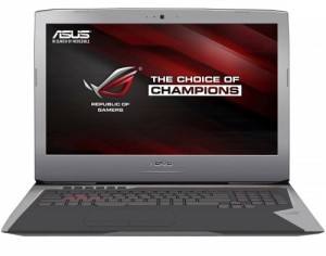 Ноутбук Asus G752Vm (i7 6700HQ 2.6Ghz/17.3/24Gb/1Tb+SSD256Gb/DVD/GTX 1060/W10/Grey) 90NB0D61-M00450