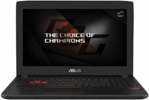 Ноутбук Asus GL502VM-FY040T (Core i7-6700HQ 2.6GHz/15.6/16Gb/1Tb+SSd256Gb/GTX1060/W10 Home/Black) 90NB0DR1-M00950