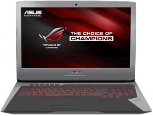 Ноутбук Asus Republic of Gamers G752VY (i7 6820HK 2.7Ghz/17.3/32Gb/2Tb+SSD256Gb/DVD/GTX 980M/W10) 90NB09V1-M06520