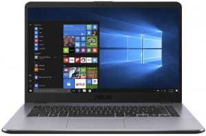 Ультрабук Asus VivoBook 15 X505BA-EJ151T (E2-9000 1.8Ghz/15.6/4Gb/500Gb/Radeon R2/W10H64) 90NB0G12-M02530