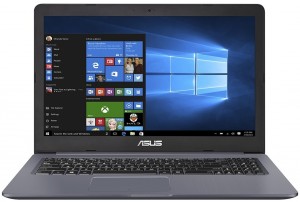 Ноутбук Asus VivoBook Pro 15 N580VD-DM494T (i5 7300HQ 2.5Ghz/15.6/8Gb/1Tb/GTX 1050/W10H64/Grey) 90NB0FL4-M09120
