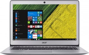 Ультрабук Acer Swift 3 SF314-52G-89YH (i7 8550U 1.8Ghz/14/8Gb/SSD512Gb/GeForce MX150/W10H64/Grey) NX.GQUER.006