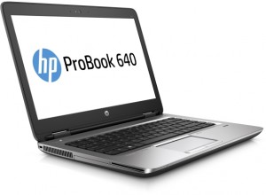 Ноутбук HP ProBook 640 G3 (Core i5 7200U 2.5Ghz/17/4Gb/SSD128Gb/DVD/HDG620/W10 Pro/Black) Z2W28EA