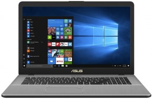 Ноутбук Asus VivoBook Pro 17 N705UD-GC206 (i7-8550U 1.8Ghz/17.3/8Gb/1Tb/GTX 1050/Linux) 90NB0GA1-M03190