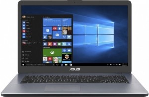Ноутбук Asus X705UV-BX111 (Pentium 4405U 2.1Ghz/17.3/4Gb/1Tb/920MX/Endless OS) 90NB0EW2-M02450