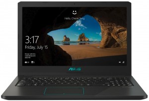 Ноутбук Asus X570UD-E4053T (Core i5-8250U 1.6Ghz/15.6/8Gb/1Tb+128Gb/GTX 1050/W10H64) 90NB0HS1-M00650