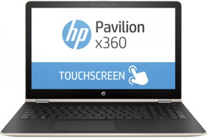 Ноутбук HP Pavilion x360 15-br012ur (Core i3-7100U 2.4Ghz/15.6/6Gb/1Tb/Radeon 530/W10Home64) 1ZA57EA