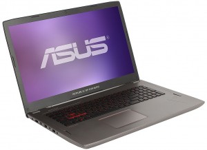 Ноутбук Asus ROG Strix GL702VS-GC251 (Core i7 7700HQ 2.8Ghz/17.3/16Gb/2Tb/GTX1070/Endless OS) 90NB0DZ3-M03490