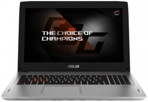 Ноутбук Asus ROG Strix GL502VS-GZ363T (i7 7700HQ 2.8Ghz/15.6/16Gb/1Tb/GTX 1070/W10H64/Silver) 90NB0DD6-M05050